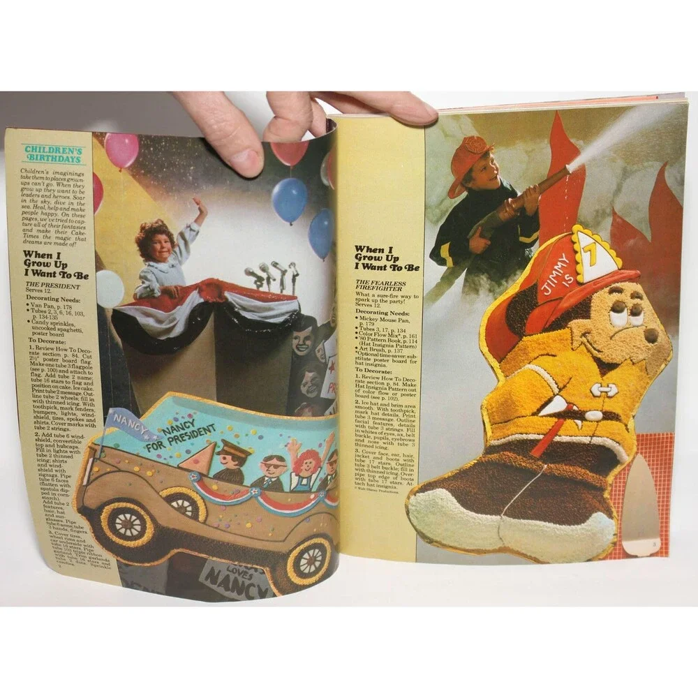 Vintage Wilton YEARBOOK 1981 Cake Decorating Magazine Catalog Star Wars Disney